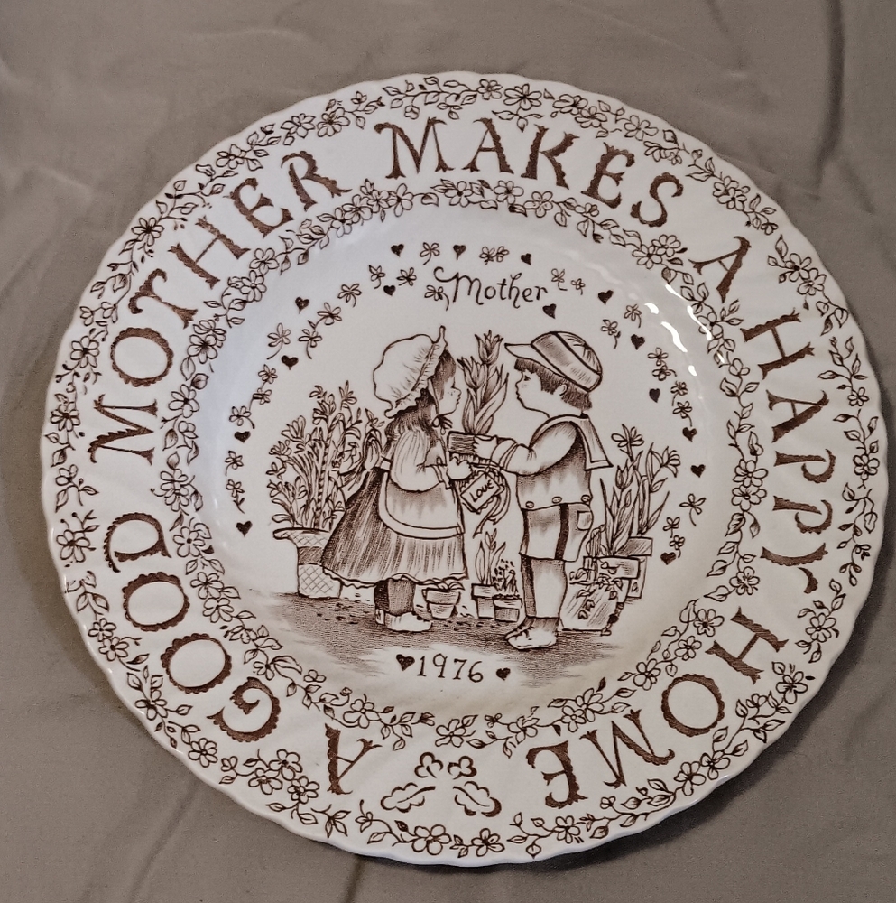 Antique plate